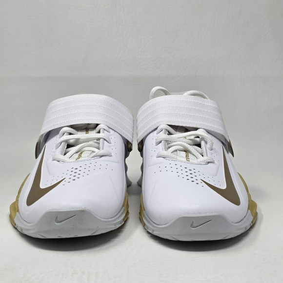 Nike Savaleos White Metallic Gold Weight Lifting Shoes CV5708 101 Men\'s Sz 4.5 main image 10